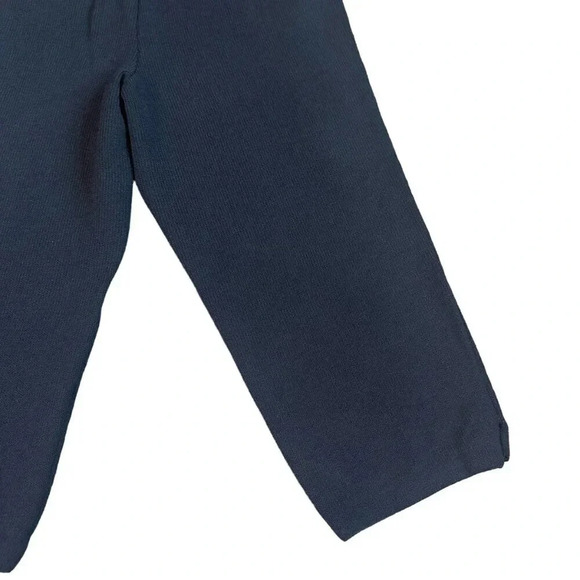 St. John Sport Cropped Black Pants Capri Stretch Santana Knit Size Small Women's - Picture 3 of 8